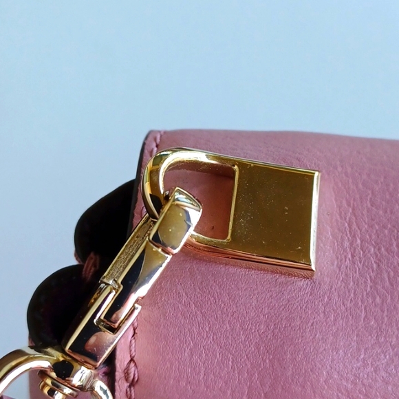 Kate Spade Oliver Drive Hetty Bow Crossbody Bag Dusty Peony Pink - Picture 12 of 13